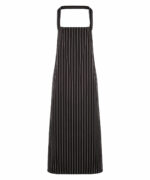 Striped bib apron