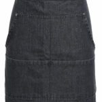Jeans stitch denim waist apron