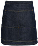 Jeans stitch denim waist apron - Image 2
