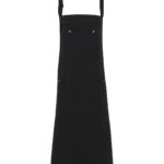 Chino cotton bib apron