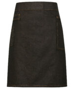 Division waxed-look denim waist apron - Image 2