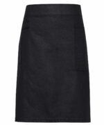 Division waxed-look denim waist apron - Image 3