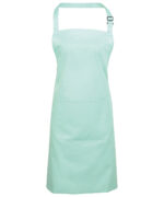 Colours bib apron with pocket - Image 2