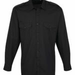Long sleeve pilot shirt