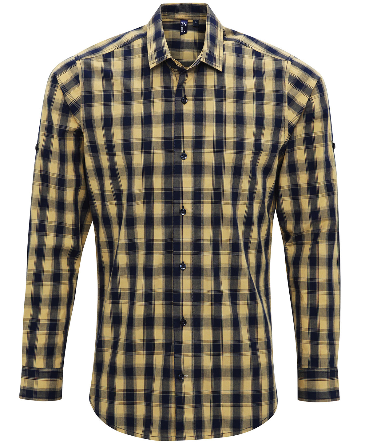 5c5c3e3deb9f5b1c75ce633142c56fae Mulligan check cotton long sleeve shirt - Image 1