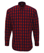 Mulligan check cotton long sleeve shirt - Image 2