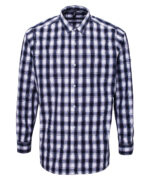 Mulligan check cotton long sleeve shirt - Image 4