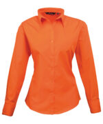 Women's poplin long sleeve blouse - Image 16
