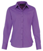 Women's poplin long sleeve blouse - Image 20