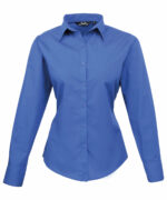 Women's poplin long sleeve blouse - Image 21