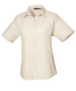 Women's short sleeve poplin blouse - Image 15