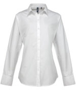 Women's supreme poplin long sleeve shirt - Image 3