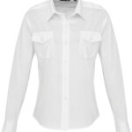 Women's long sleeve pilot shirt