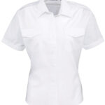 Women's short sleeve pilot blouse