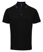 Contrast Coolchecker® polo - Image 3