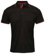 Contrast Coolchecker® polo - Image 4