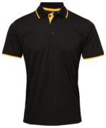 Contrast Coolchecker® polo - Image 5