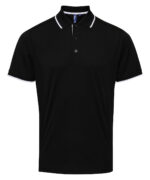Contrast Coolchecker® polo - Image 6