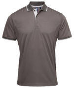Contrast Coolchecker® polo - Image 7