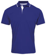 Contrast Coolchecker® polo - Image 9