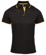 Women's contrast Coolchecker® polo - Image 5
