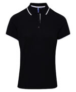Women's contrast Coolchecker® polo - Image 6