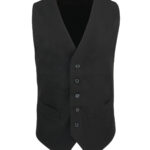 Lined polyester waistcoat