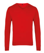 V-neck knitted sweater - Image 7