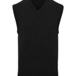 Sleeveless knitted sweater
