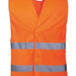Hi-vis two-band vest (C474)