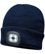 Beanie LED headlight USB rechargeable (B029) - Image 2