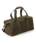 Heritage waxed canvas holdall - Image 3