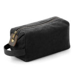 Heritage waxed canvas wash bag