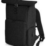 Q-Tech charge roll-top backpack