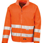 High-viz softshell jacket