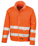 High-viz softshell jacket