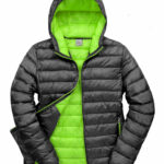 Urban snow bird hooded jacket
