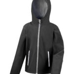 Core junior TX performance hooded softshell jacket