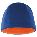 Reversible fleece skull hat
