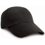 Low-profile heavy brushed cotton cap