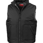 Fleece-lined bodywarmer