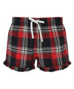 Women's tartan frill shorts - Image 2