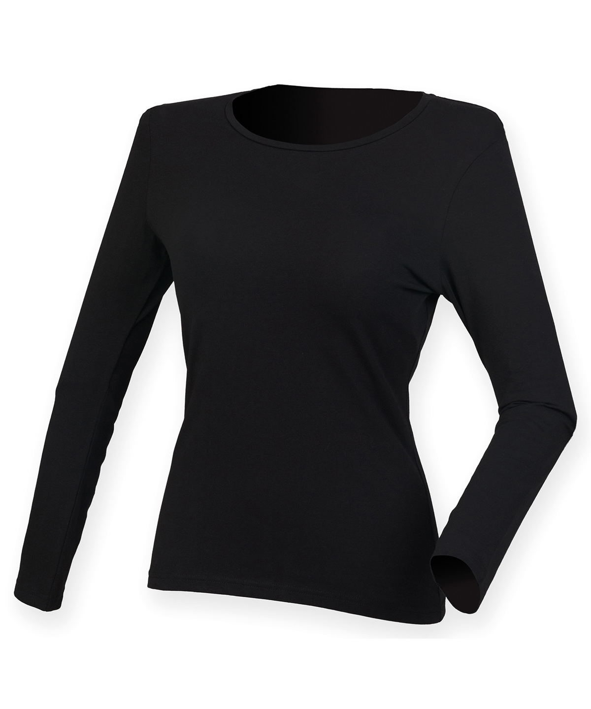 5c5c3e3deb9f5b1c75ce8b07619315af Women's feel good long sleeved stretch t-shirt - Image 1