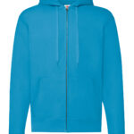 Classic 80/20 hooded sweatshirt jacket