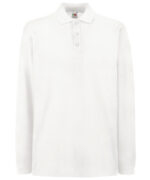 Premium long sleeve polo - Image 6