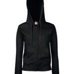 Women's premium 70/30 hooded sweatshirt jacket