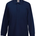 Kids long sleeve 65/35 polo