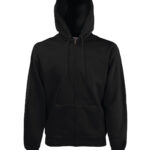 Premium 70/30 hooded sweatshirt jacket