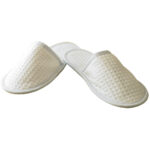 Waffle mule slippers