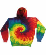 Rainbow tie-dye hoodie - Image 6